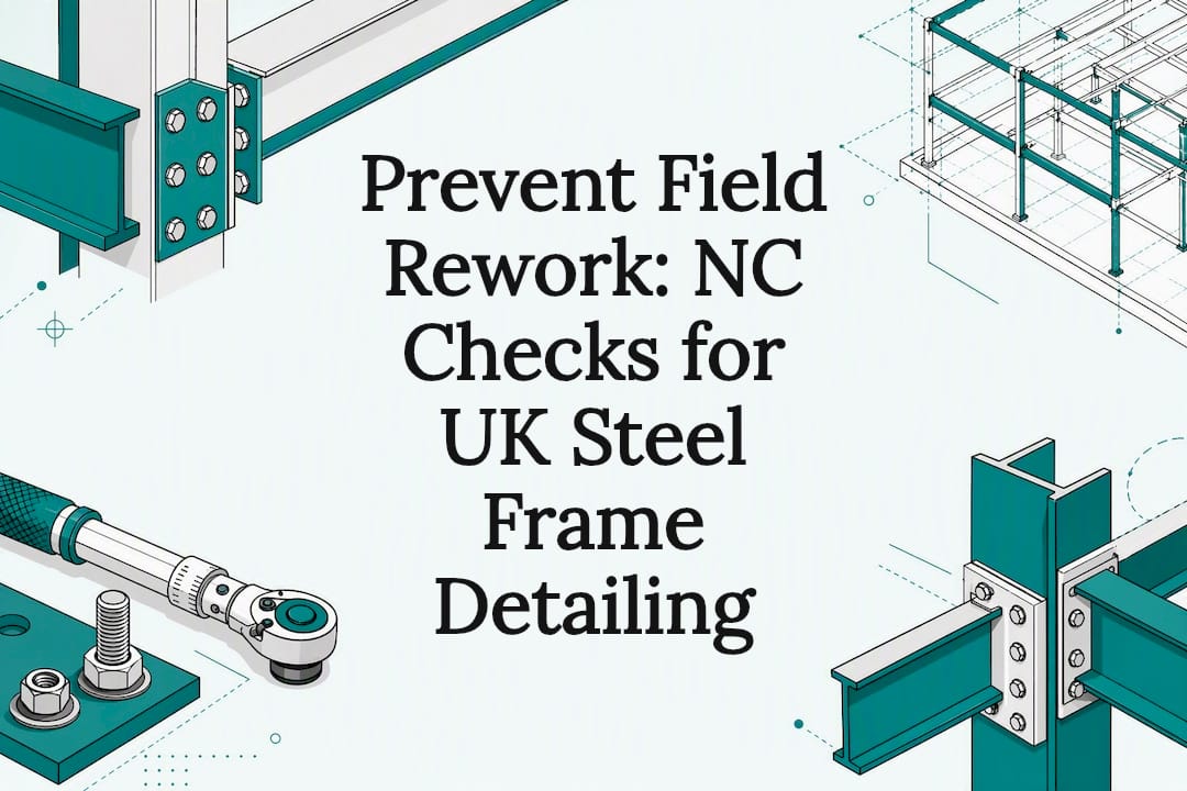 Prevent Field Rework: NC Checks for UK Steel Frame Detailing