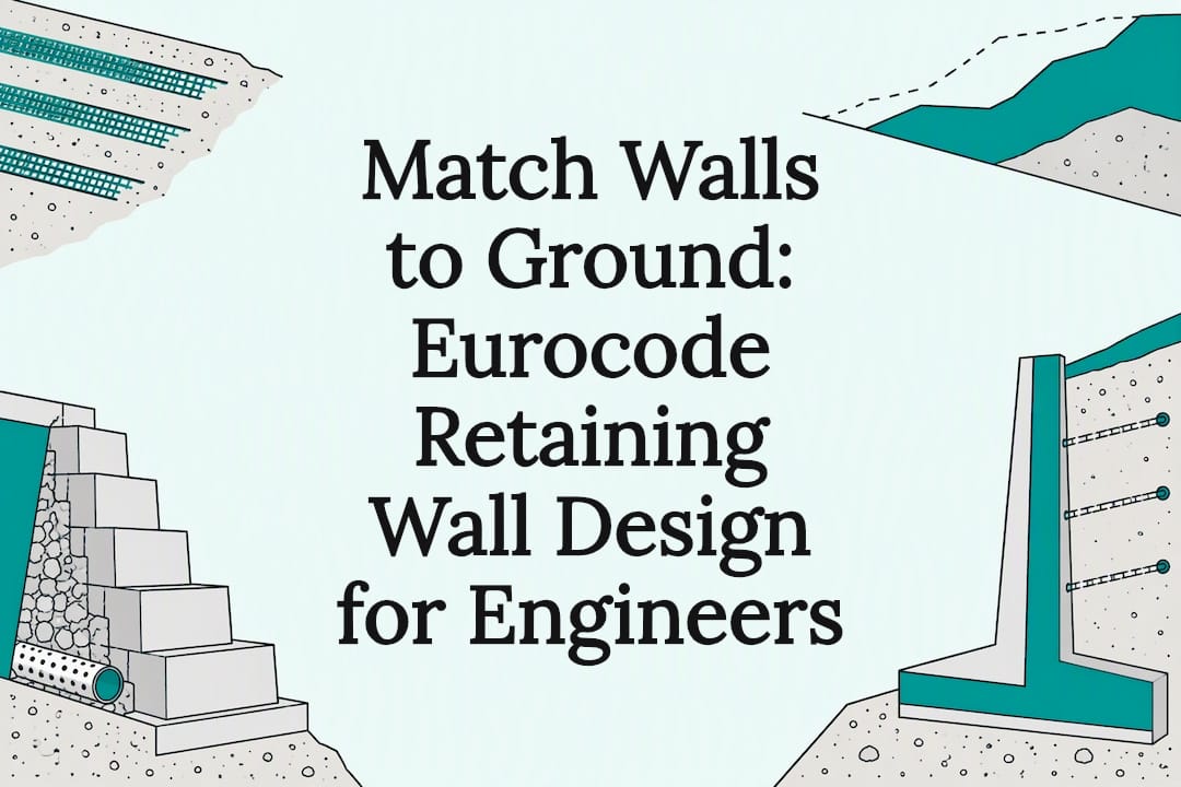 Match Walls to Ground: Eurocode Retaining Wall Design for Engineers