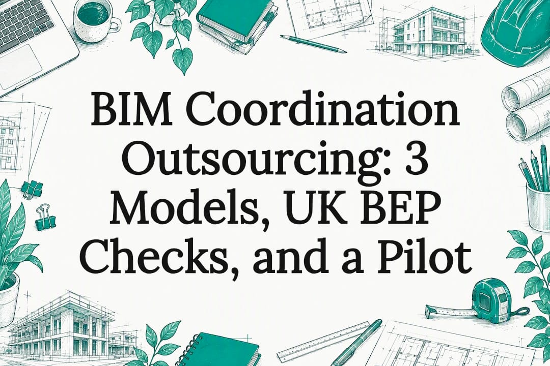 BIM Coordination Outsourcing: 3 Models, UK BEP Checks, and a Pilot
