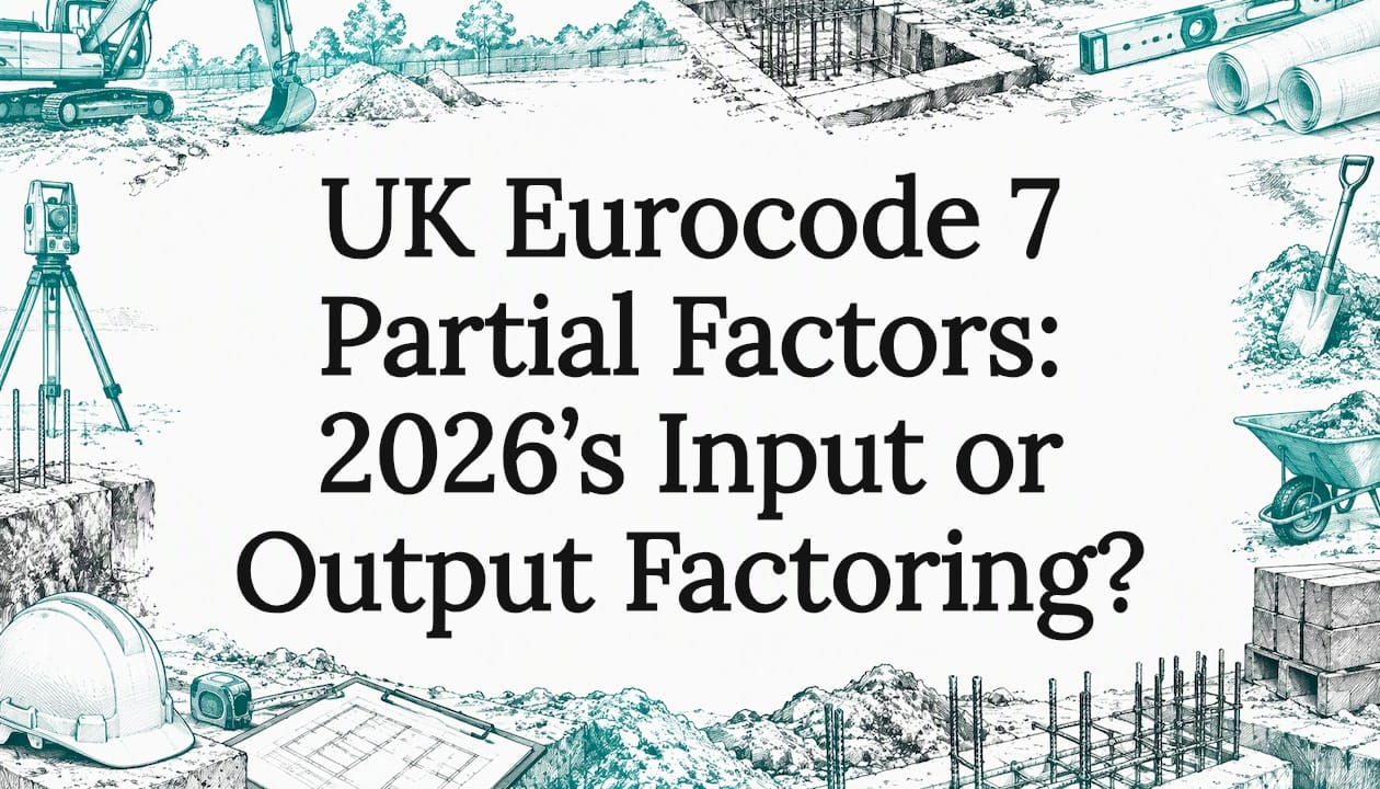 UK Eurocode 7 Partial Factors: 2026’s Input or Output Factoring?