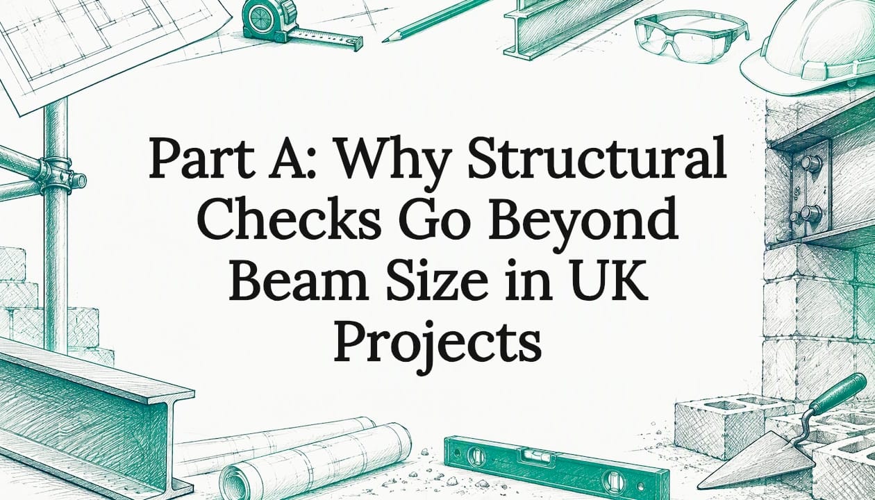 Part A: Why Structural Checks Go Beyond Beam Size in UK Projects