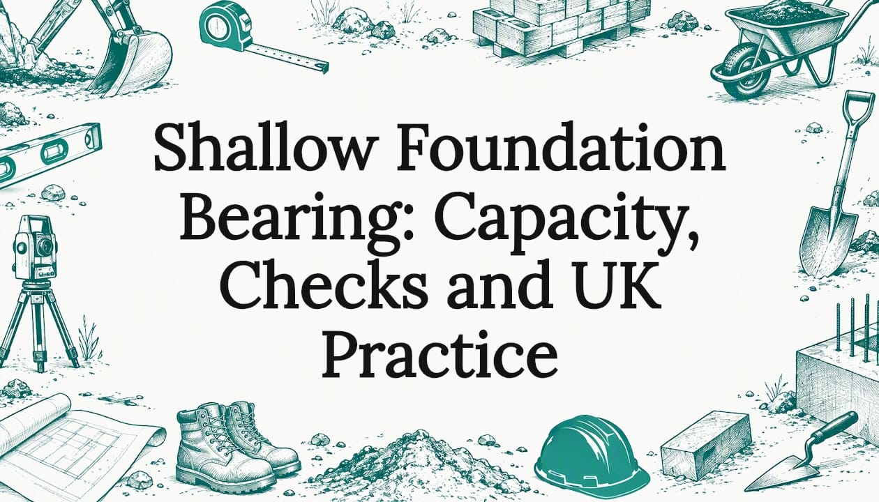 Shallow Foundation Bearing: Capacity, Checks and UK Practice